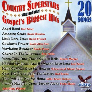 Country Superstars Gospels Biggest Hits New CD