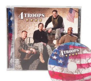 4Troops by 4Troops 12 Track CD w/Bonus DVD —