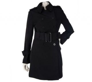 TowerCollection by London Fog Water Resistant Military Style Coat with 