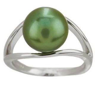 Honora Cultured FreshwaterPearl 10.0mm Button Sterling Ring   J159787