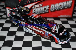 COURTNEY FORCE TRAXXAS 2012 COLOR CHROME MUSTANG FUNNY CAR NHRA