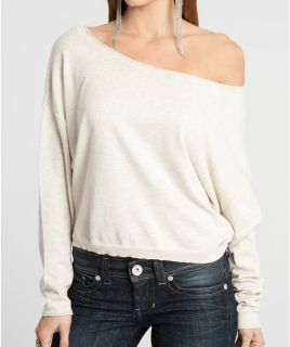  GUESS Jeans Beige Jana Crop Sweater Top Cropped Long Sleeves S, M, L