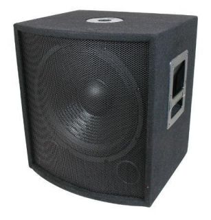 1000 Watt DJ PA 18 Subwoofers with Cabinets & Crossovers, NEW