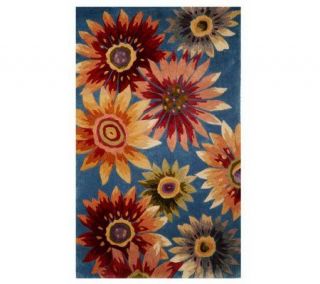 Royal Palace 3 X 5 Sunflowers Handmade Wool Rug —