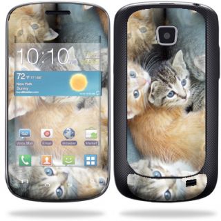  Decal Cover for Samsung Illusion SCH i110 Sticker Skins Kittens