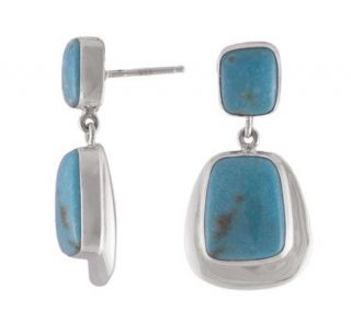 Bisbee Limited Edition Four Stone Turquoise Earrings   J112992