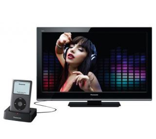 Panasonic VIERA 32 Diag 720p LCD HDTV w/ iPhone/iPod Hook Up