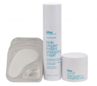 Bliss Triple Oxygen Instant Energizing Facial Trio —