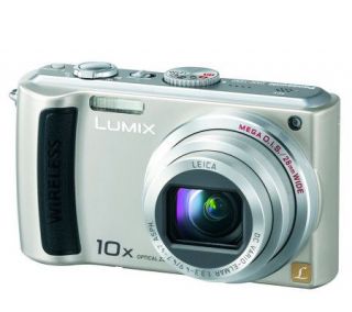 Panasonic Lumix DMCTZ50 9.1MP Digital Camera  Slvertone —