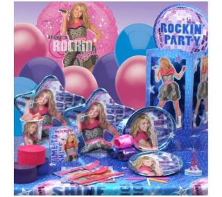 Hannah Montana   Rock the Stage Deluxe Party Kit for 8 —