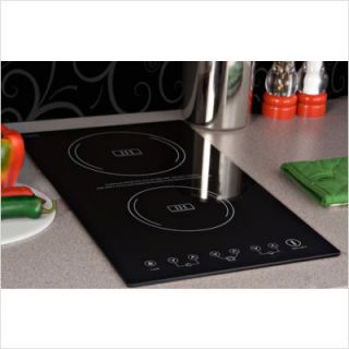 Summit Appliance 3 25 x 11 38 Induction Cooktop in Black SINC2220