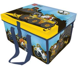 Lego City ZipBin Street Art Toy Box and Play Mat —
