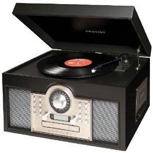 Crosley Memory Master Turntable Player Converts Vinyl Records to CD