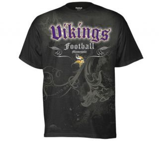 NFL Minnesota Vikings All Over Short Sleeve T Shirt —