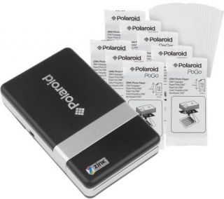   Mobile Instant Photo Printer with 90 Pack of 2x3 ZinkPaper —