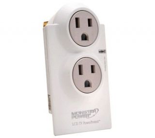 Monster Cable HSAVFL200 2 Outlet Home Series LCwerProtect   E173797