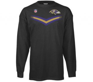 NFL Baltimore Ravens Sideline T and T Long Sleeve T Shirt — 