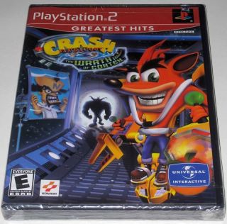 Crash Bandicoot The Wrath of Cortex Sony PlayStation 2 Brand New