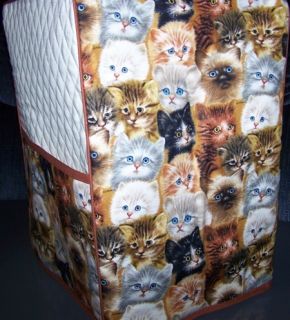 Kitten Faces Cats Quilted Cover KitchenAid Mixer New