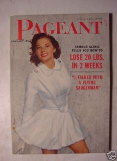 Pageant January 1954 Joan Cangi Lili Clark Pat Crowley