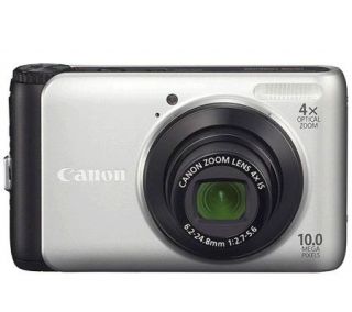 Canon PowerShot A3000IS 10MP Digital Camera   Silvertone/Black