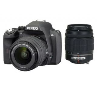 Pentax 12MP D SLR Camera With 2 Lens Kit and Photo Editing Softwar