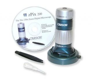 Carson MM740 Digital Microscope w/26X to 130X Optical Zoom —