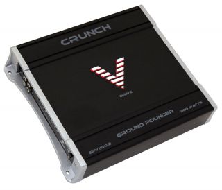 Crunch GPV1100 2 Car Audio Stereo 2CH 1100W Speaker Sub Amp Amplifier