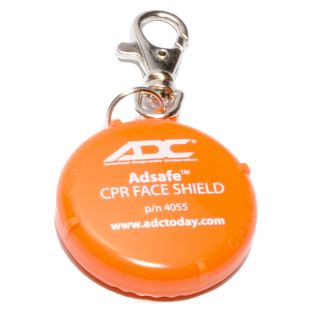  Adsafe Pocket CPR Mask with Keychain
