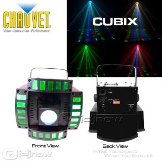 CHAUVET CUBIX LED DJ DMX CENTERPIECE MULTI COLOR LIGHTING EFFECT & AC
