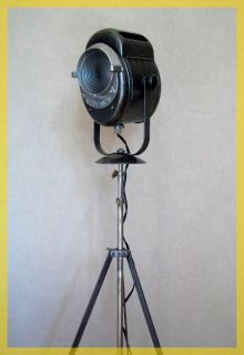 French Machine Age Spot Light Cremer Industrial Lamp N1