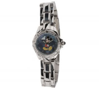 Disney AffinityDiamond 1/7 ct tw Stainless Steel Watch —