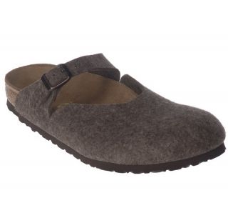 Birkenstock Adjustable Buckle Wool Maryjanes —