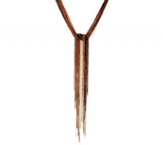 Wildlife by Heidi Klum Multi Chain Tie able Necklace —