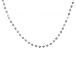 VicenzaSilver Sterling 60 Glitter Necklace —