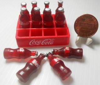 Crates Coca Cola Coke Dollhouse Miniature Food Barbie Collectibles