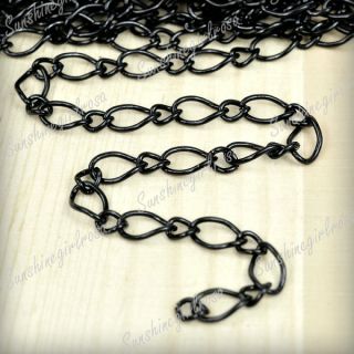 2M Iron Curb Unfinished Chains Jewelry Findings