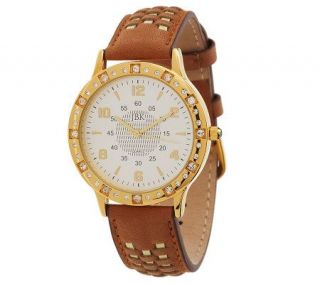 Jacqueline Kennedy Classic Leather Strap Watch   J150213