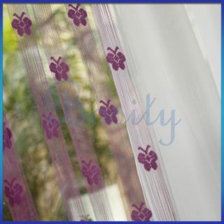 Fringe Door Window Panel Room Divider String Curtain Butterfly Strip