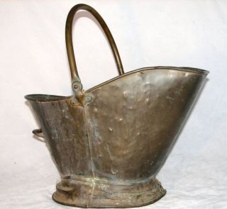  Antique World War IL British London Coal Bucket