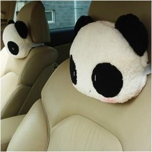 Cute Panda Car Seat Neck Headrest Pillow HP001