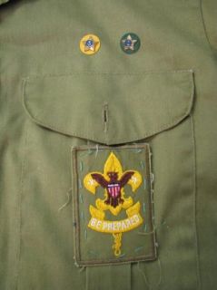 Vintage Boy Scouts BSA Uniform 50s 60s Boys Youth 12