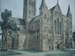 salisbury cathedral uk limited edition preston cribb