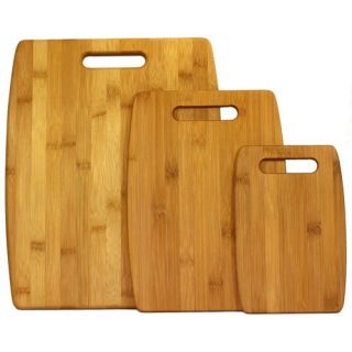  Bamboo Cutting Board Gift Set of 3 Sizes Wooden Chopping Block Boards
