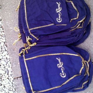 20 Crown Royal bags 750ml