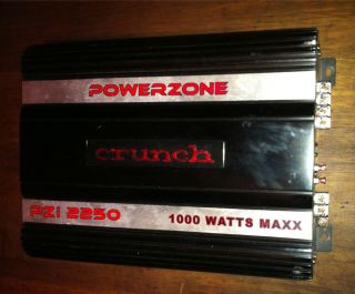 Crunch PZI 2250 1000 Watt Maxx Car Amplifier