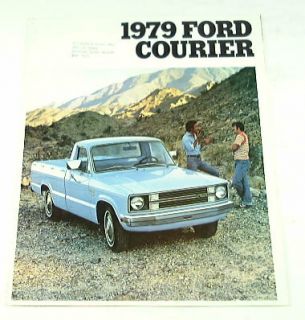 1979 79 Ford Courier Pickup Truck Brochure XLT Sport