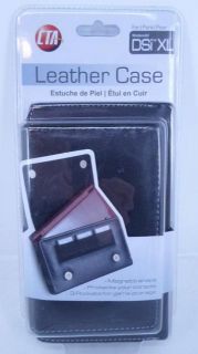 CTA Digital ASIN B003QWYX8E DSi XL Leather Case holds up 3x Game