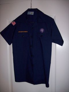 official boy scouts of america cub scout shirt excellent condition no
