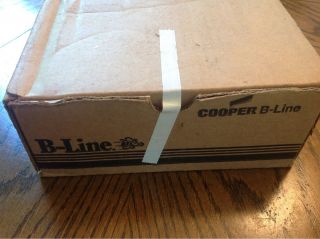 Cooper B Line BA 4 16 H T Bar Sign Hanger Clip Steel White UL Listed